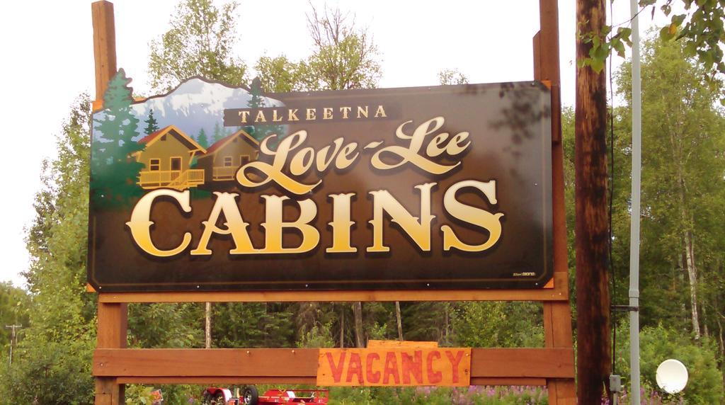 Talkeetna Love-Lee Cabins Hotell Eksteriør bilde