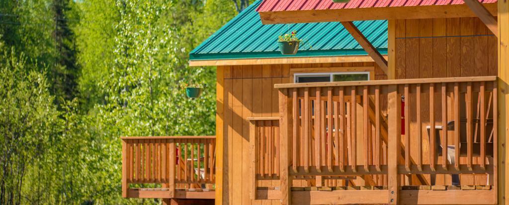Talkeetna Love-Lee Cabins Hotell Eksteriør bilde